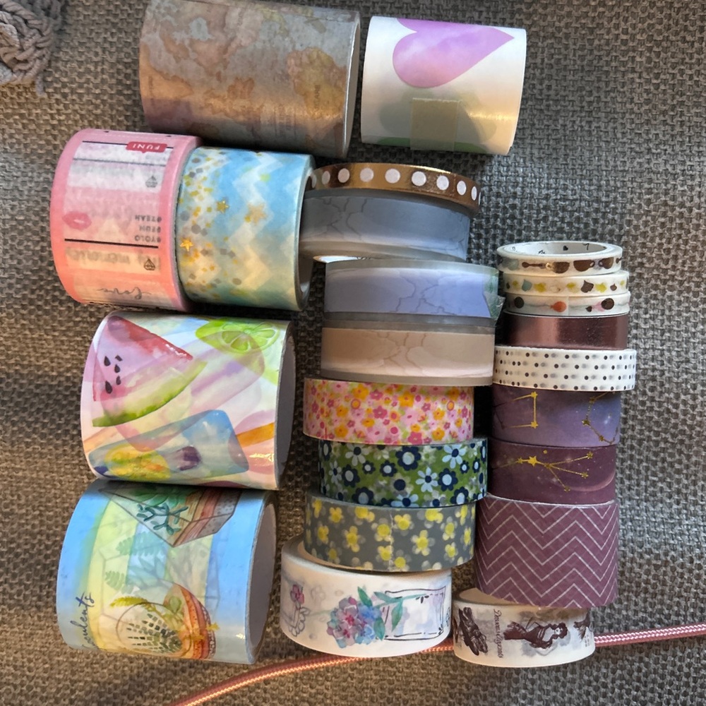 Colorful Decorative Washi Tape Set